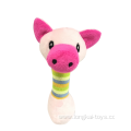 Top Paw Plush Pink Pig Dog Toy